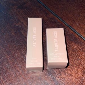 KKW beauty ultralight beams & gloss